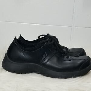 Dansko Elise Slip Resistant Black Sneakers